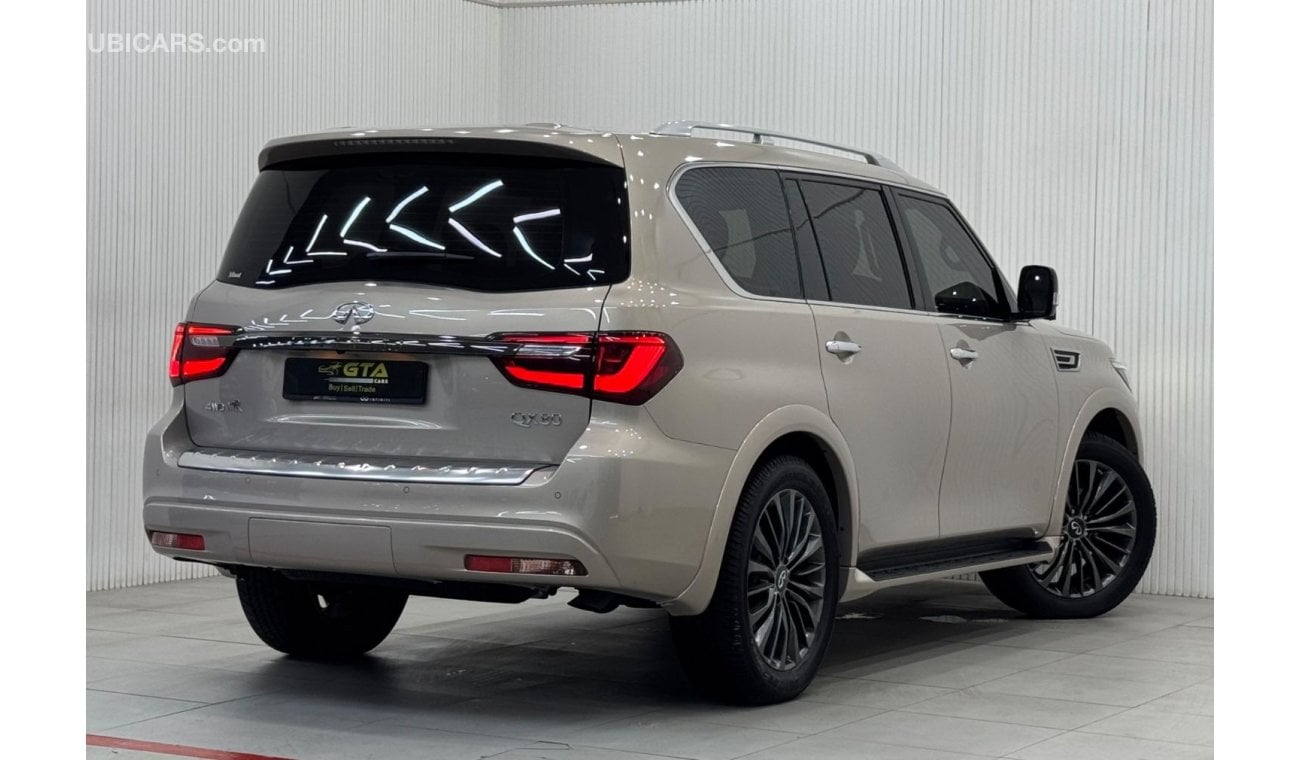 Infiniti QX80 Standard 2021 Infiniti QX80, Agency Warranty + Service Package, Full Service History, GCC