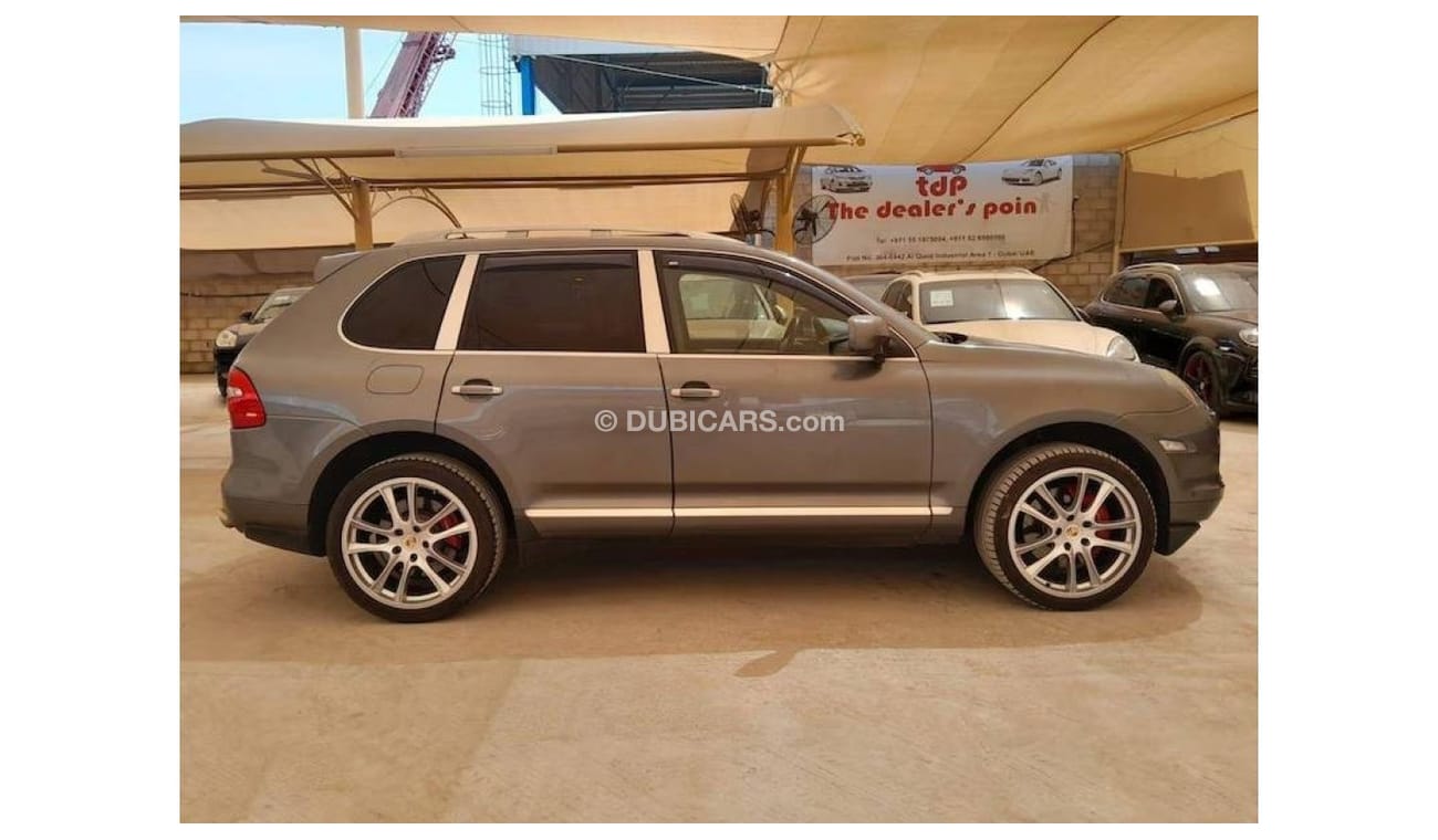 بورش كايان PORSCHE CAYENNE TURBO 4.8L 2008 WITH LEATHER SEATS, T.V NAVIGATION AND MUCH MORE...