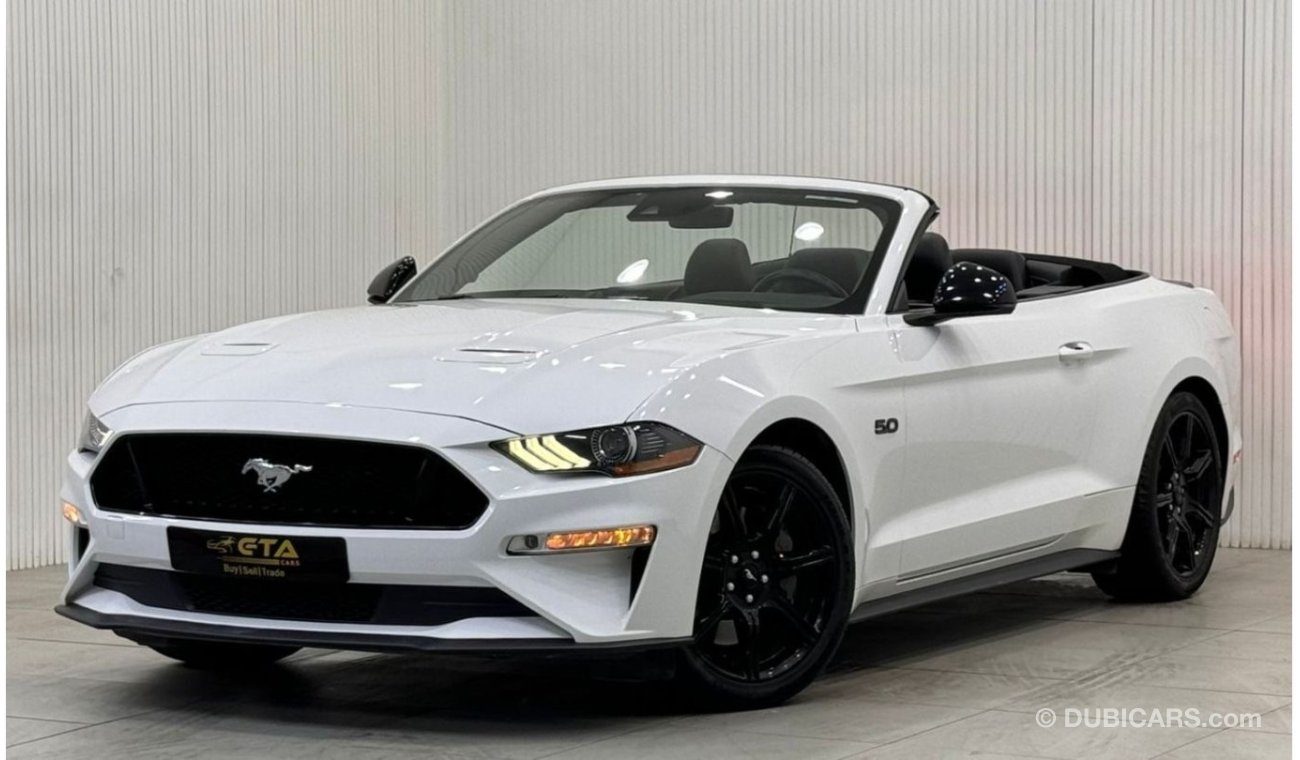 Ford Mustang 2019 Ford Mustang GT Convertible, Nov 2026 Ford Warranty, Service Pack, Excellent Condition, GCC