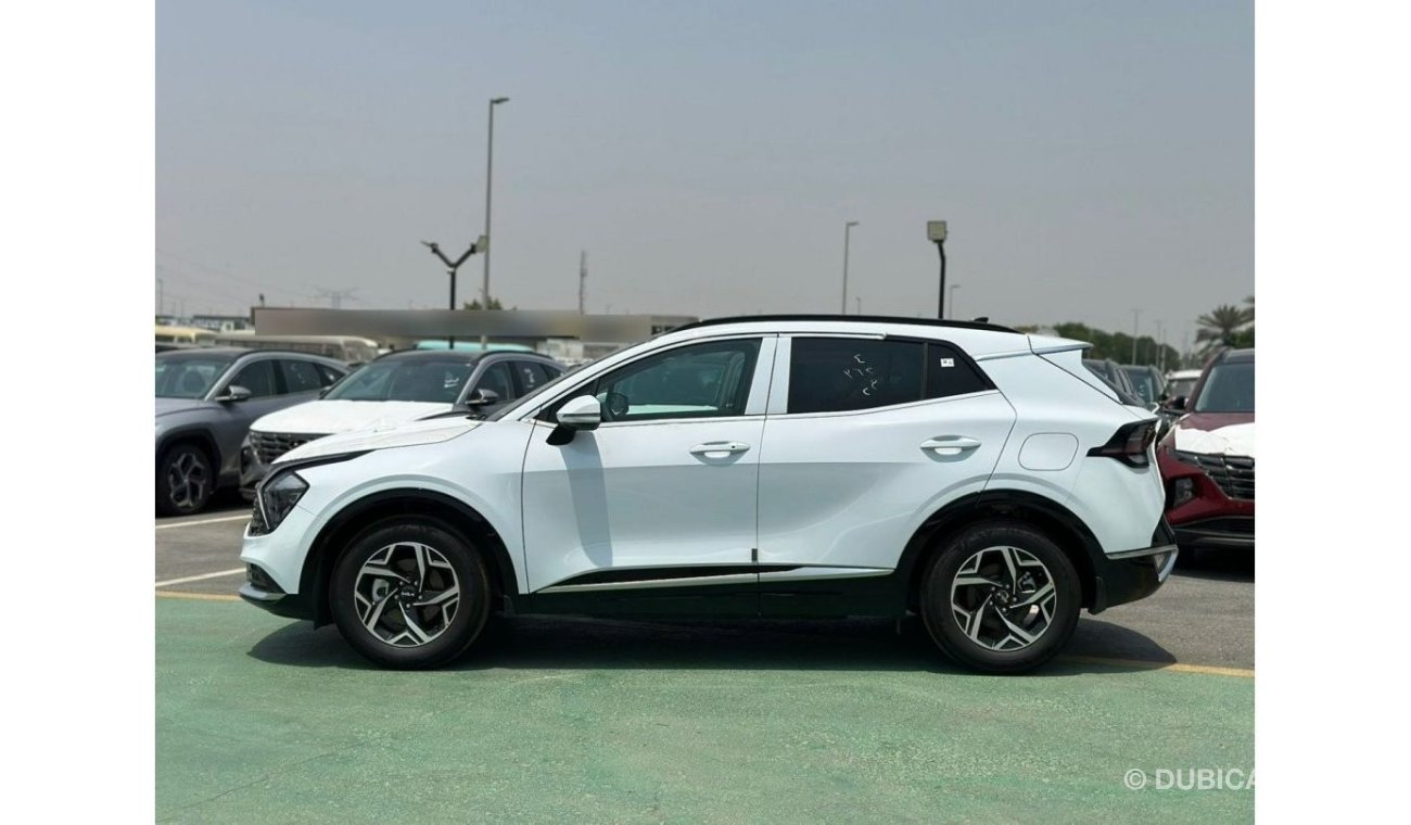 كيا سبورتيج KIA SPORTAGE 1.6T - WHITE PEARL COLOR (2025 MODEL)