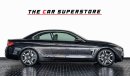 BMW 420i Sport Line 2016 - BMW 420i SPORT CONVERTIBLE - GCC - SERVICE HISTORY - IMMACULATE CAR