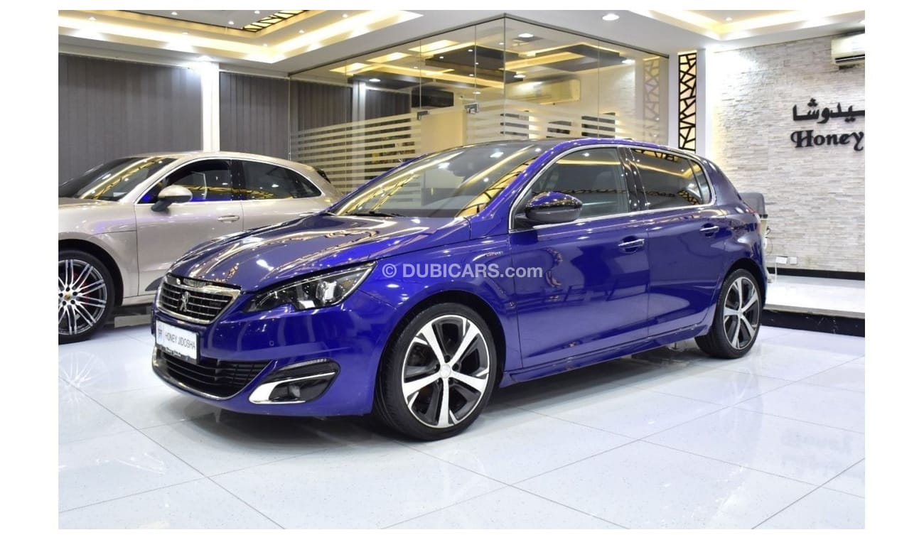 Peugeot 308 EXCELLENT DEAL for our Peugeot 308 GT-Line ( 2016 Model ) in Blue Color GCC Specs