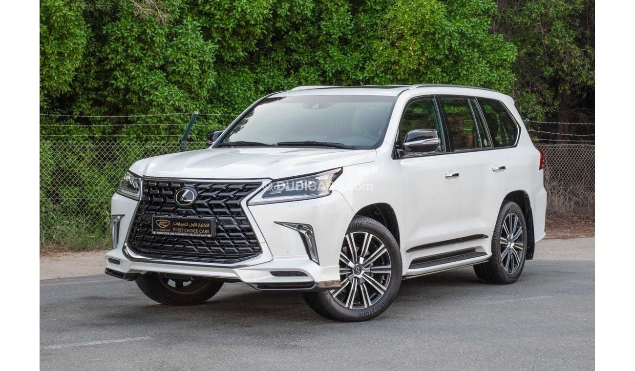 Lexus LX570 AED 5,311/month 2021 | LEXUS LX-570 SIGNATURE EXCLUISVE | 5.7L V8 GCC | L39543