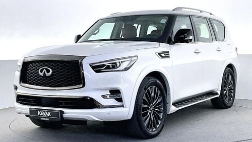 Infiniti QX80 Luxe Sensory ProActive - Black Edition | 1 year free warranty | 0 Down Payment