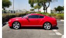 Bentley Continental 2013 BENTLEY CONTINENTAL GT (2ND GEN), 2DR COUPE, 6L 12CYL PETROL, AUTOMATIC, ALL WHEEL DRIVE IN EXC