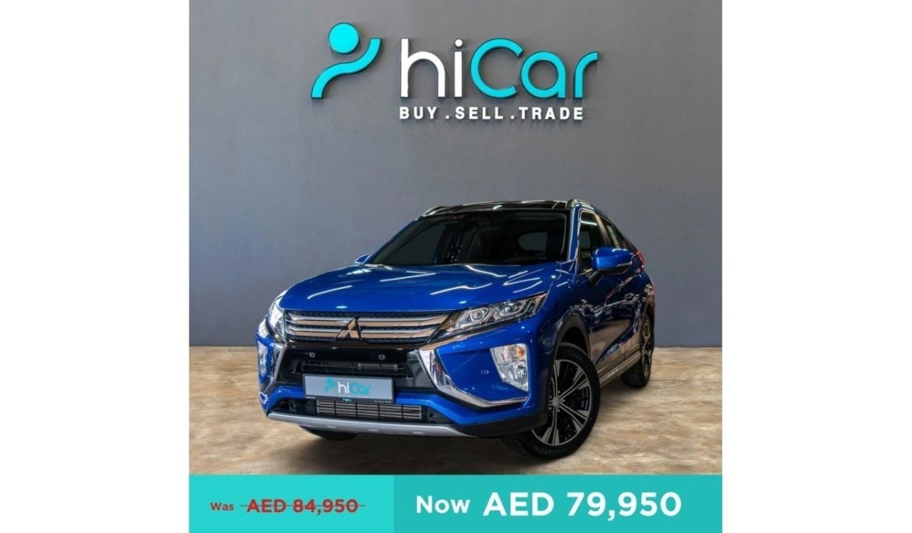 Mitsubishi Eclipse Cross AED 1,225pm • 0% Downpayment • H-Line Eclipse Cross •2 Years Warranty!