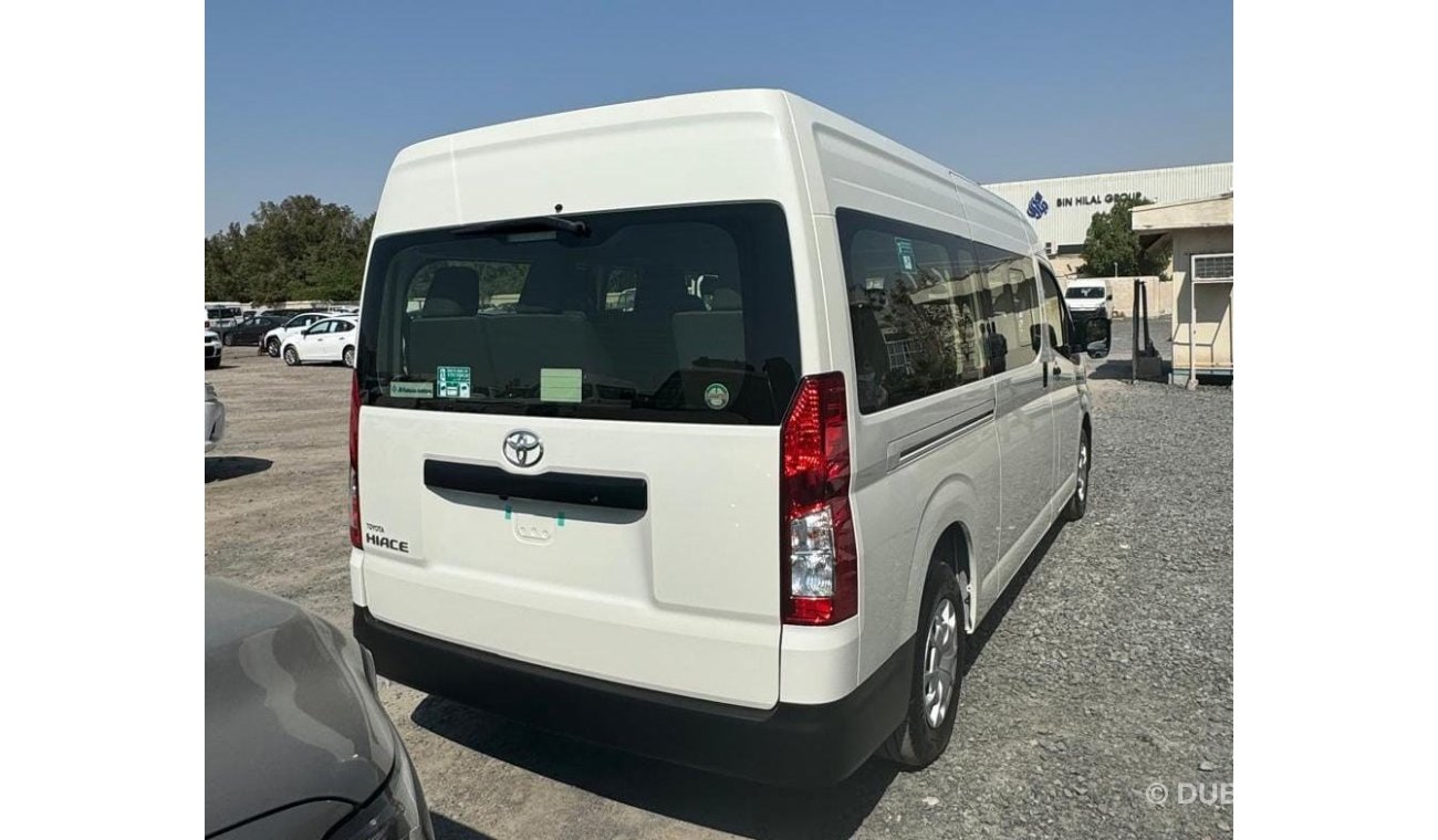 تويوتا هاياس 2025 Toyota Hiace DX 13-Seater 3.5L V6 Petrol A/T RWD (3-Point Seatbelts) Only For Export