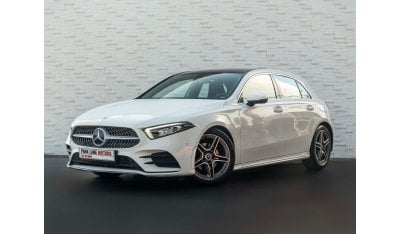 Mercedes-Benz A 200 AED 2,044 PM • A200 AMG PREMIUM • LOW KMS • OFFICIAL GARGASH MERCEDES-BENZ WARRANTY UNTIL 2026