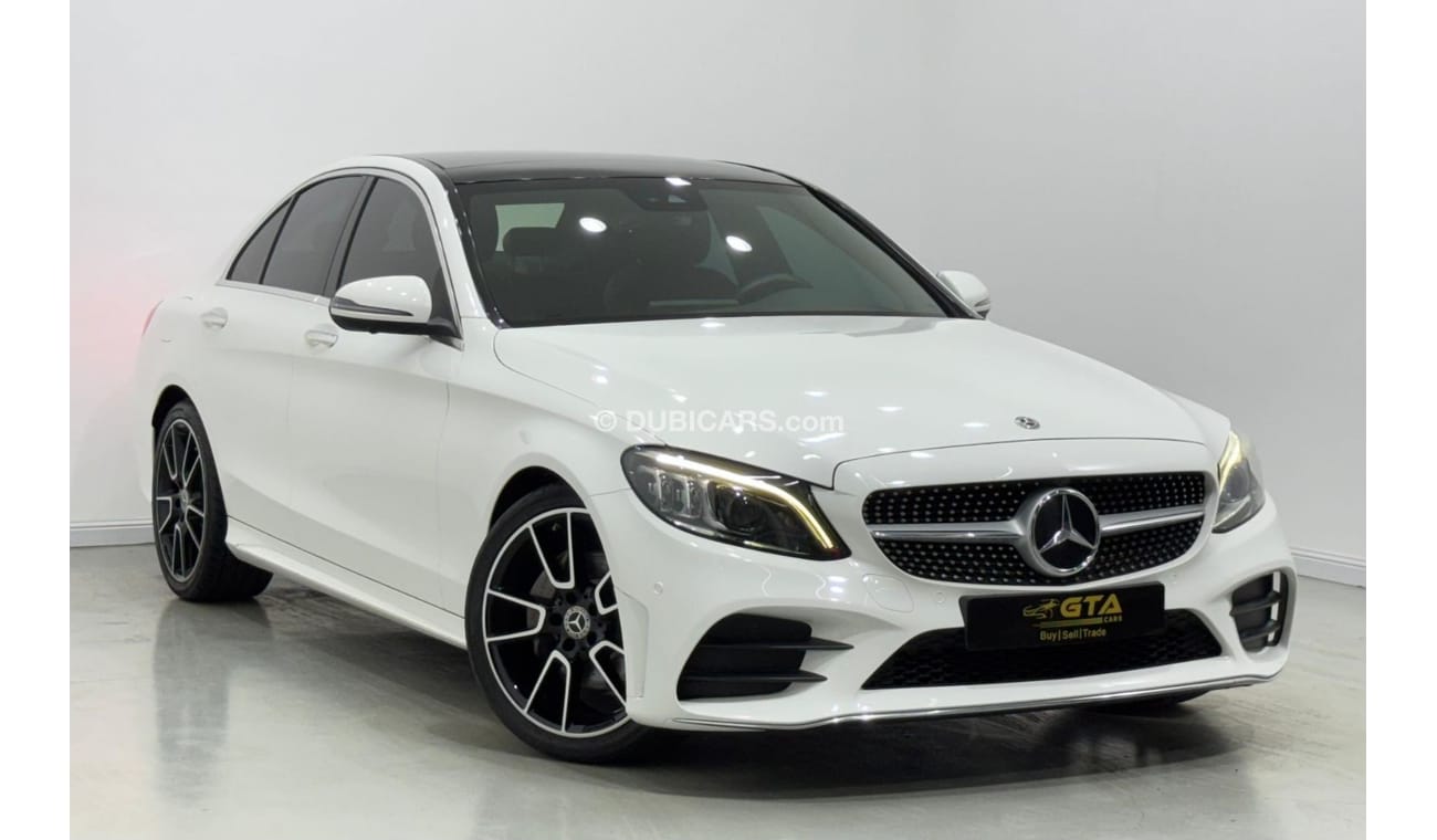 مرسيدس بنز C200 2019 Mercedes Benz C200 AMG, Warranty, Full Mercedes Service History, Low Kms, GCC