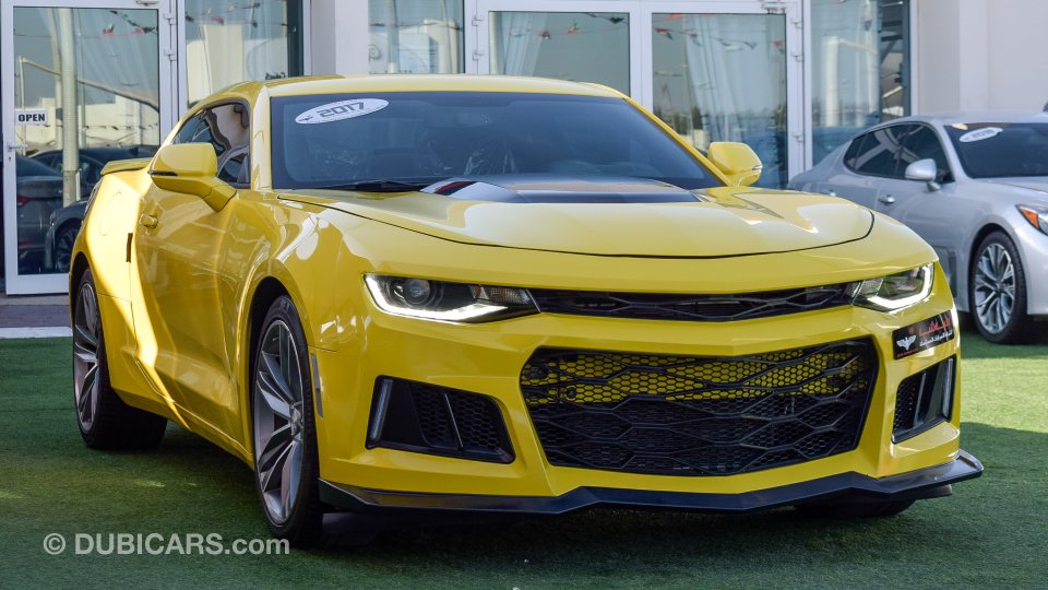 Chevrolet Camaro Ss For Sale Yellow 2017