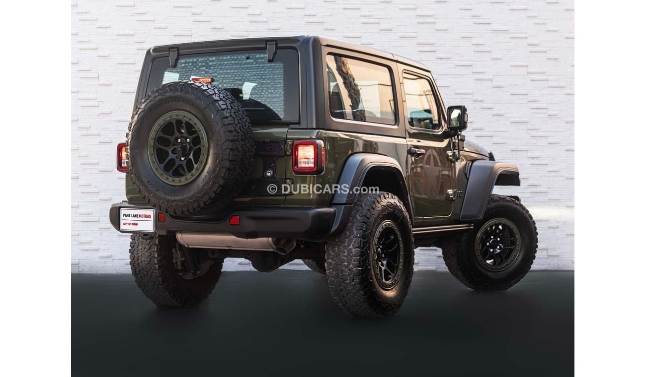 Jeep Wrangler AED 2,359 PM • WRANGLER JL • MODIFIED STAGE 2 • ONLY 54,000 KM • OFFICIAL JEEP WARRANTY UNTIL 2025