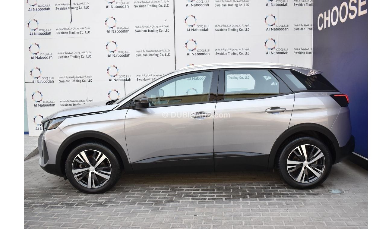 Peugeot 3008 AED 1119 PM | ACTIVE 1.6 TC AT GCC MANUFACTURER WARRANTY 2028 OR 100K KM