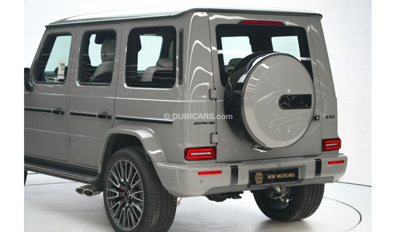 مرسيدس بنز G 63 AMG Mercedes-Benz G 63 | 2025 GCC 0km | 5 Years Agency Warranty | AMg Package | AMG Carbon-fibre