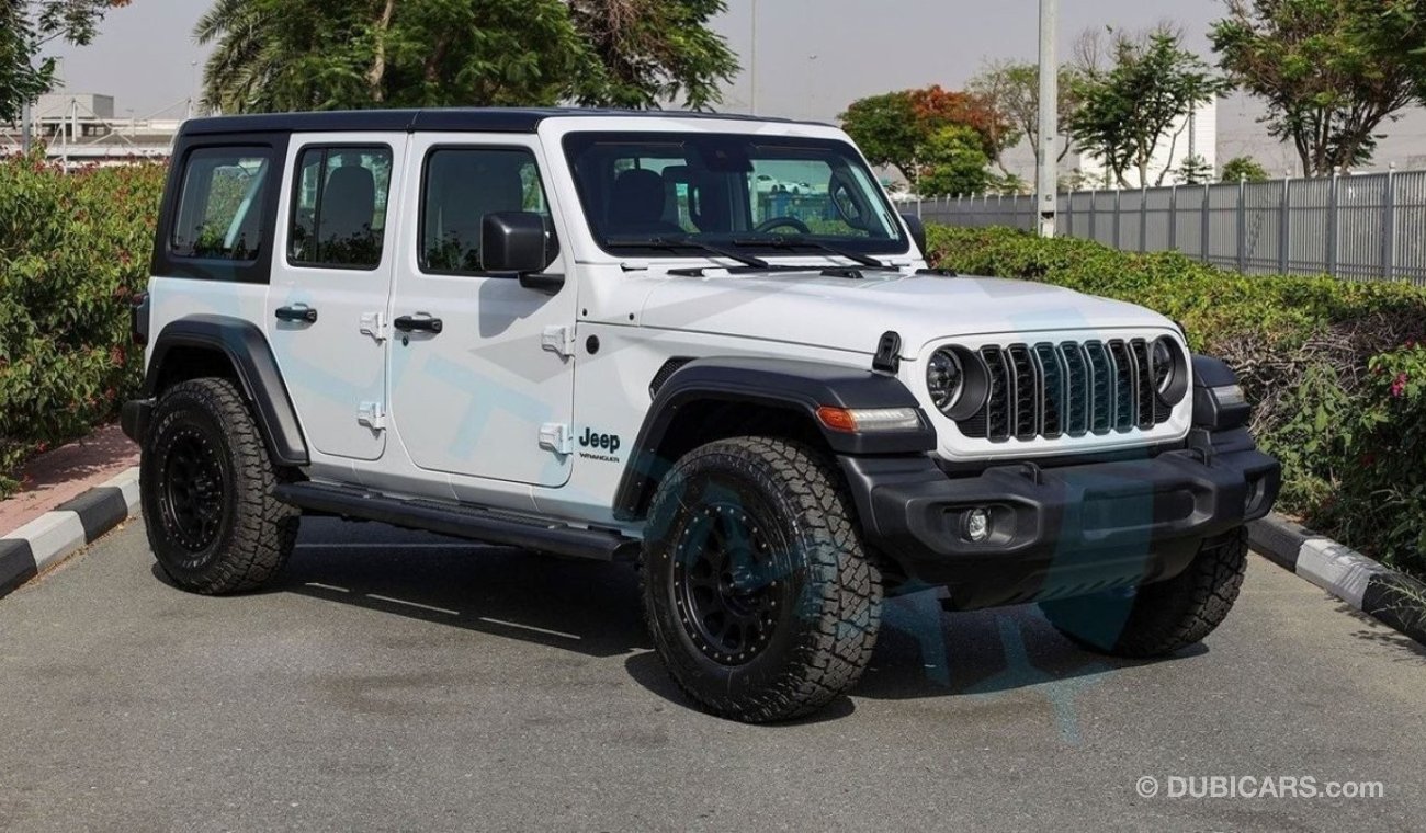 Jeep Wrangler Unlimited Sport Plus I4 2.0L Turbo , 2024 Без пробега , (ТОЛЬКО НА ЭКСПОРТ)