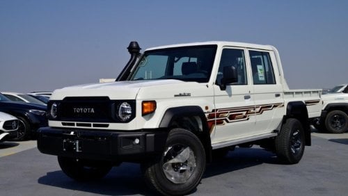 تويوتا لاند كروزر بيك آب 2024 M79 Double Cab LX Limited  V8 4.5L Turbo Diesel 4WD MT