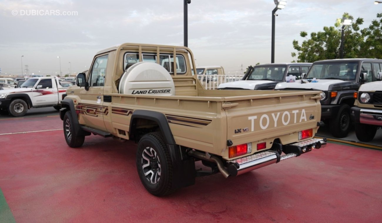 تويوتا لاند كروزر بيك آب TOYOTA LC79 PICK-UP SINGLE CABIN 4.0L AUTOMATIC TRANSMISSION DOUBLE TANK 2024 FULL OPTION