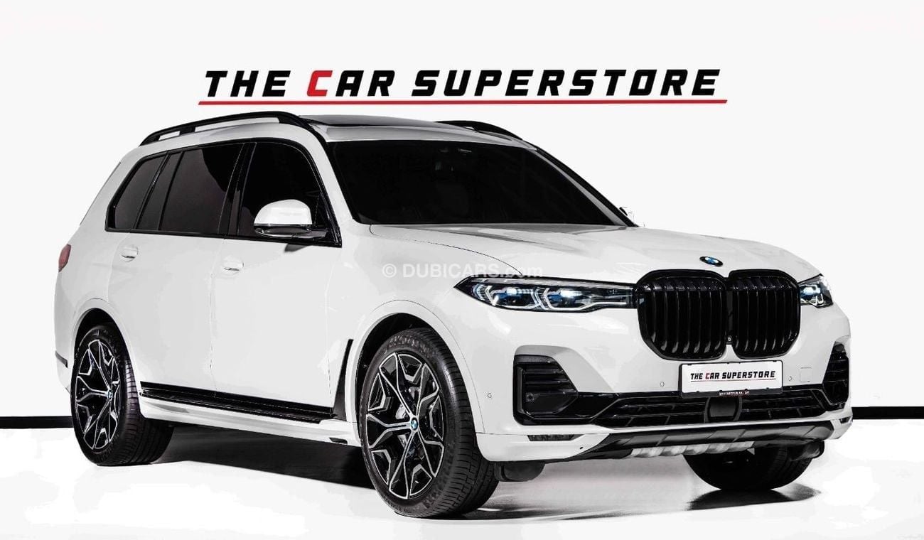 BMW X7 XDrive40i 3.0L 2019-BMW X7 40i XDRIVE INDIVIDUAL 7 SEATS-GCC-FSH-SERVICE CONTRACT AND WARRANTY TILL