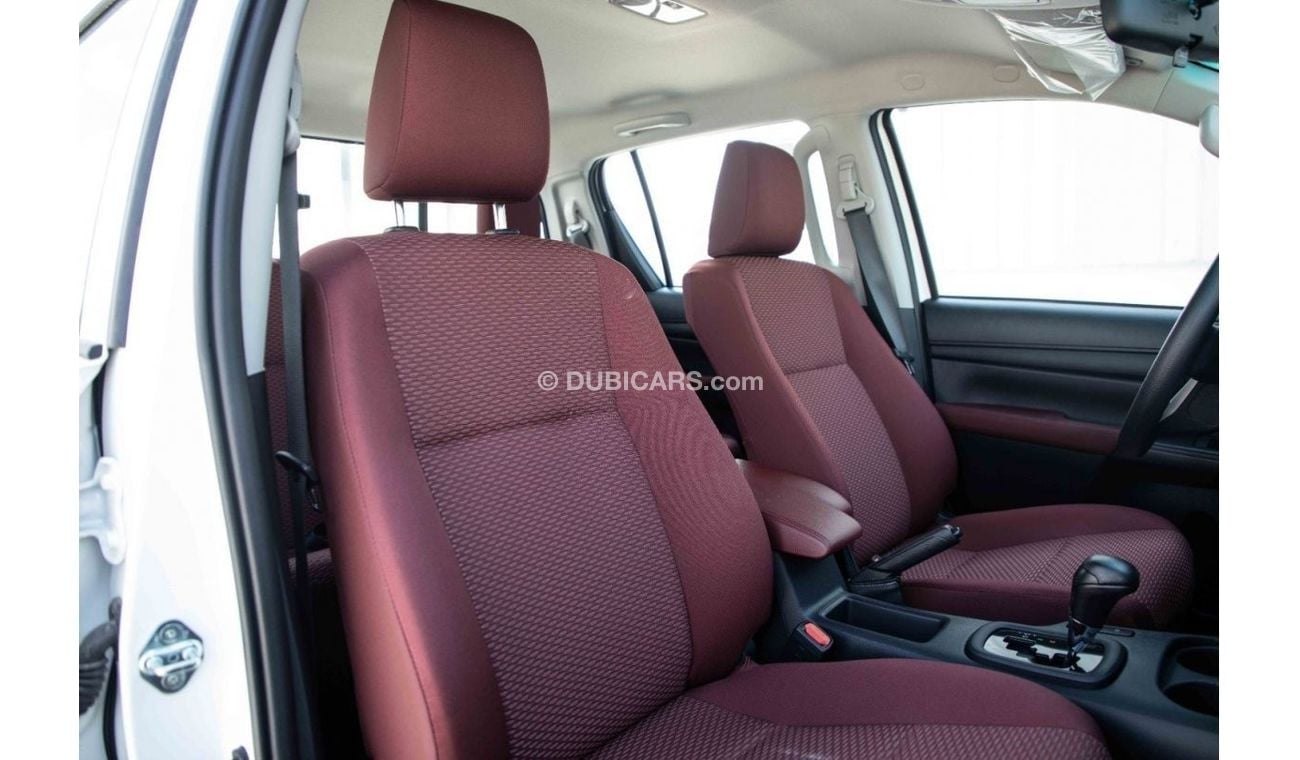 Toyota Hilux 2024 Toyota Hilux 4x4 DC 2.7 DLXG - White inside Maroon | Export Only