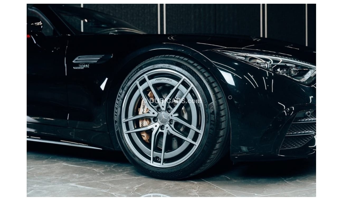 Mercedes-Benz SL 43 AMG in Obsidian Black Metallic color!