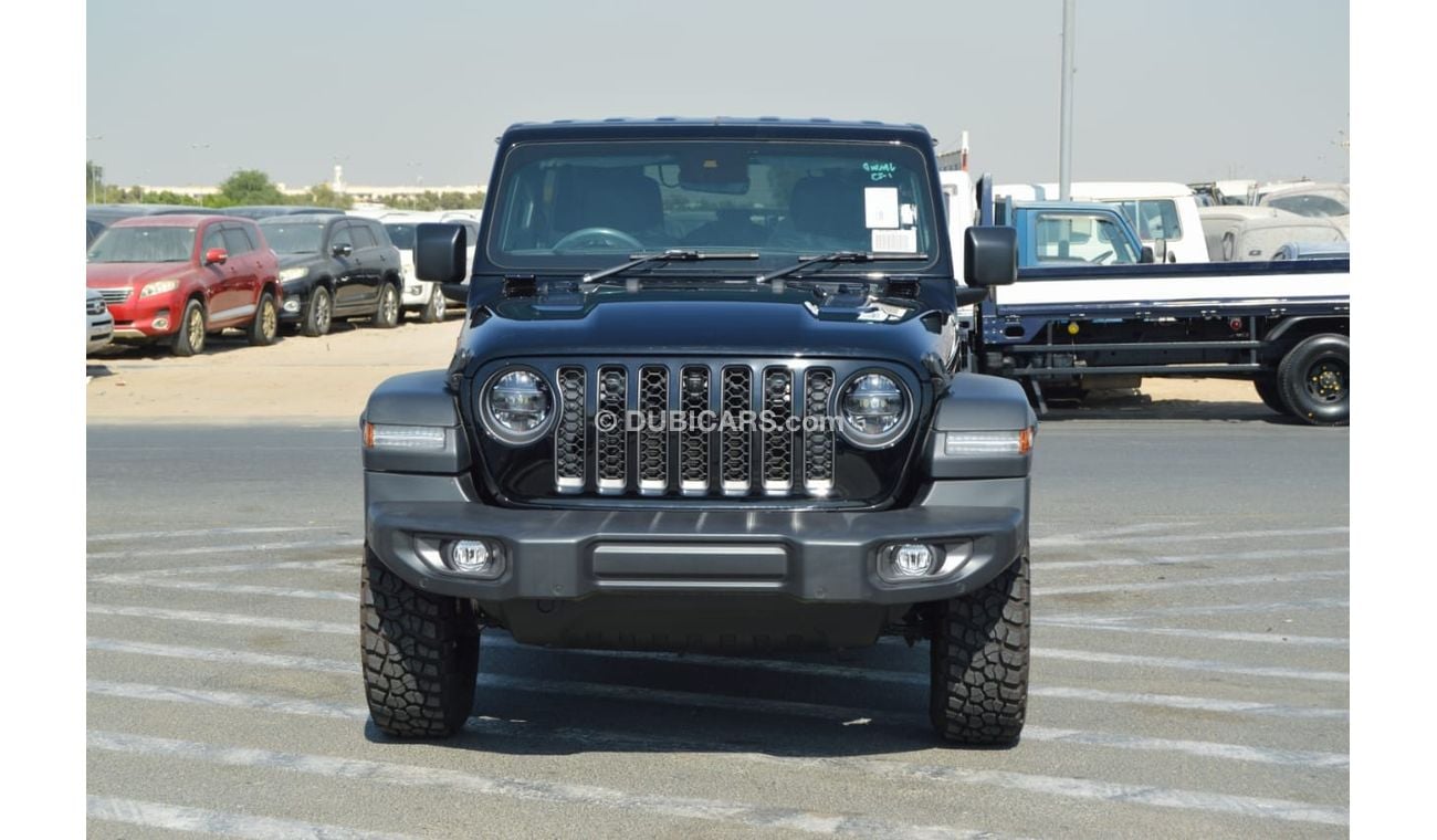 جيب رانجلر JEEP WRANGLER RUBICON 4WD-3.6L PETROL - AUTOMATIC TRANSMATION - BLACK