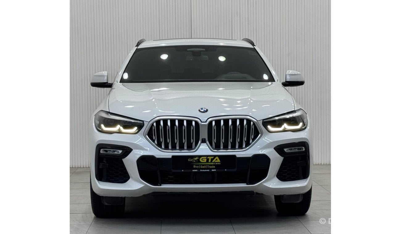 بي أم دبليو X6 2020 BMW X6 xDrive40i, Feb 2025 AGMC Warranty + Service Package, AGMC Full Service History, GCC