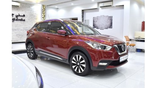 Nissan Kicks EXCELLENT DEAL for our Nissan Kicks ( 2017 Model ) in Red Color GCC Specs