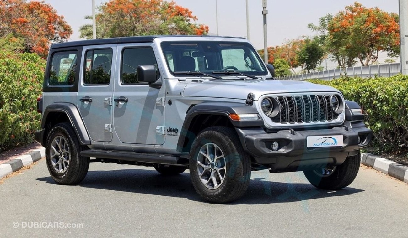 Jeep Wrangler Unlimited Sport Plus I4 2.0L Turbo , 2024 Без пробега , (ТОЛЬКО НА ЭКСПОРТ)