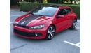 Volkswagen Scirocco MODEL 2014 GCC CAR PERFECT CONDITION INSIDE AND OUTSIDE FULL OPTION PANORAMIC ROOF