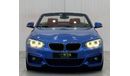 بي أم دبليو 220 M-Sport 2.0L 2018 BMW 220i M-Sport Convertible, Warranty, Full Service History, Low Kms, GCC