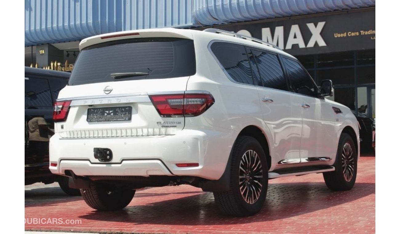 Nissan Patrol V8 LE PLATINUM, GCC, UNDER WARRANTY FROM LOCAL DEALER