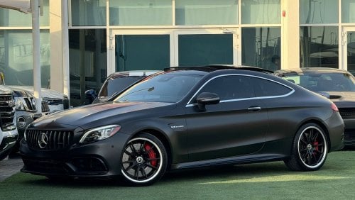 مرسيدس بنز C 63 AMG مرسيدس C63S كوب 2020 وارد صبغ وكاله بحاله ممتازه