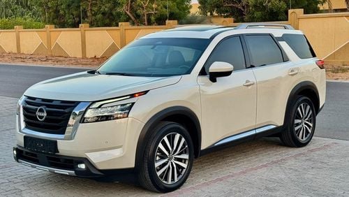 نيسان باثفايندر Pathfinder SL full option top of range GCC. Specs. Free accident.