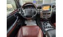 Lexus LX570 Platinum LEXUS LX-570 2014 GCC ORGINAL PAINT // ACCIDENT FREE // PERFECT CONDITION