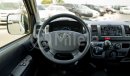 Toyota Hiace STD 2.5L DIESEL 15-SEATER: 15" STEEL RIMS, FABRIC SEATS, A/C, DUAL AIRBAGS