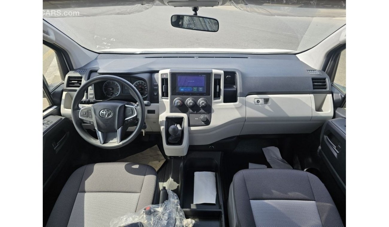 تويوتا هاياس Toyota Hiace 2.8L Diesel Manual Transmission, High Roof, 13 Seater, Model 2025