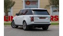 Land Rover Range Rover HSE Range Rover HSE 2019 GCC under Warranty with Flexible Down-Payment/ Flood Free.