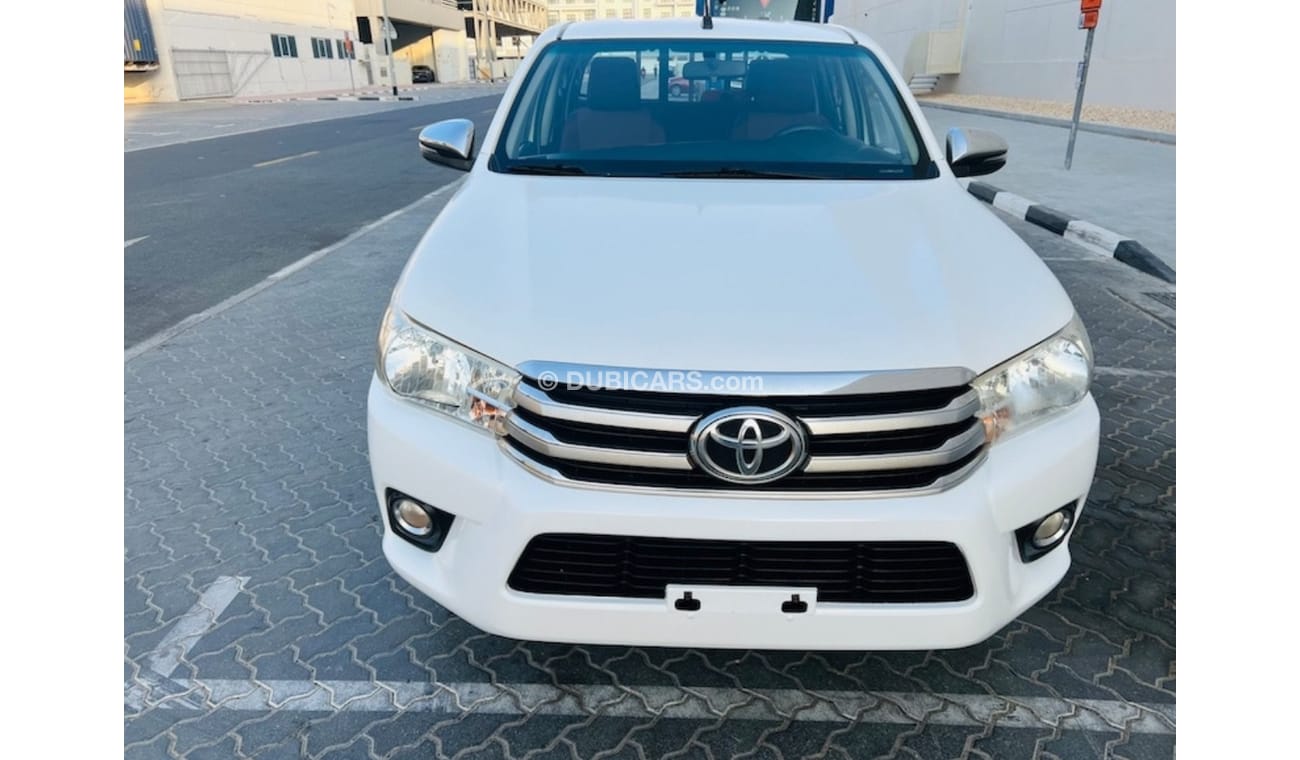 تويوتا هيلوكس 2018 GLX GCC Full Automatic 4*2 Very Clean and Perfect Condition