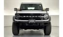 Ford Bronco WildTrak - Sasquatch Package