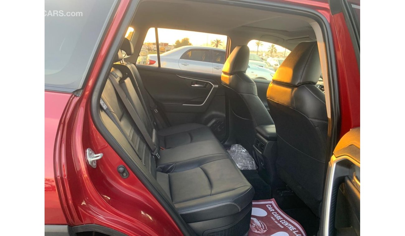 تويوتا راف ٤ Toyota RAV 4 Hybrid 2020 Red Color in Excellent Condition