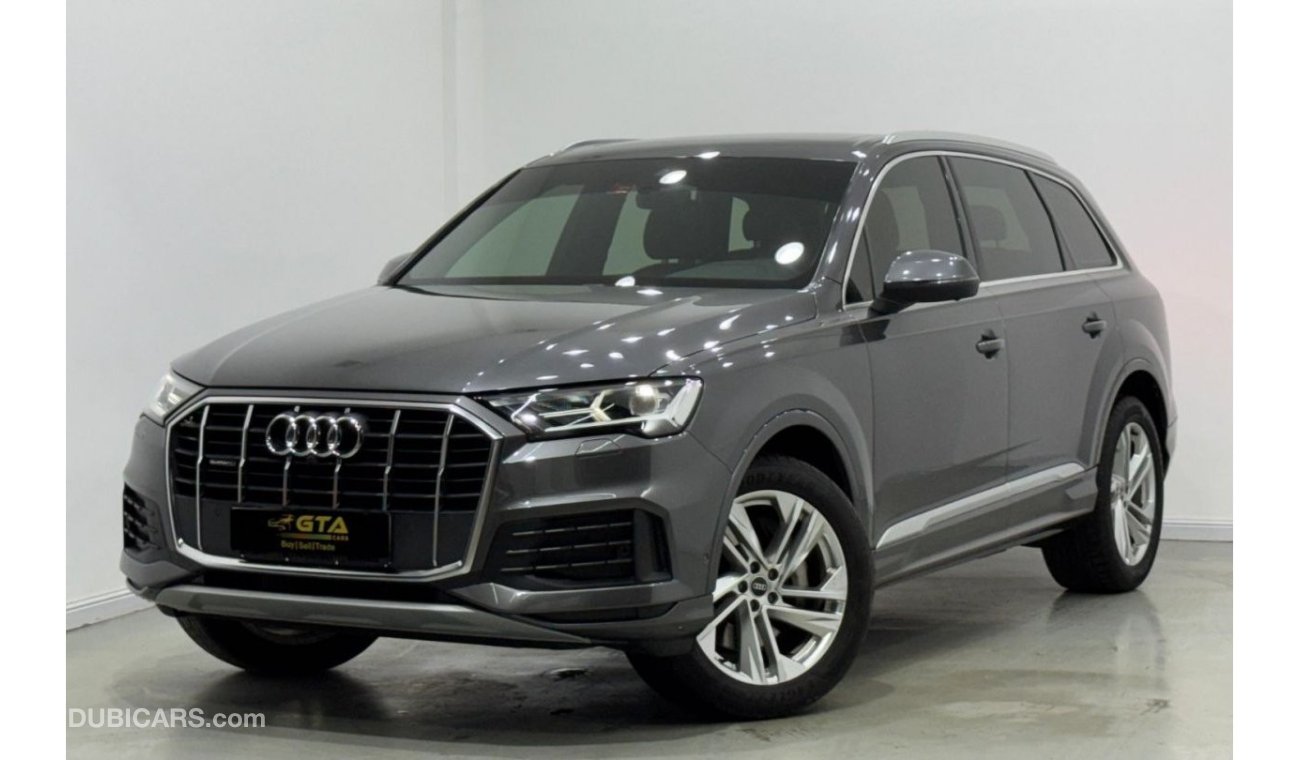 Audi Q7 45 TFSI quattro 2022 Audi Q7 45TFSI Quattro, June 2027 Audi Warranty + Service Pack, Low Kms, GCC