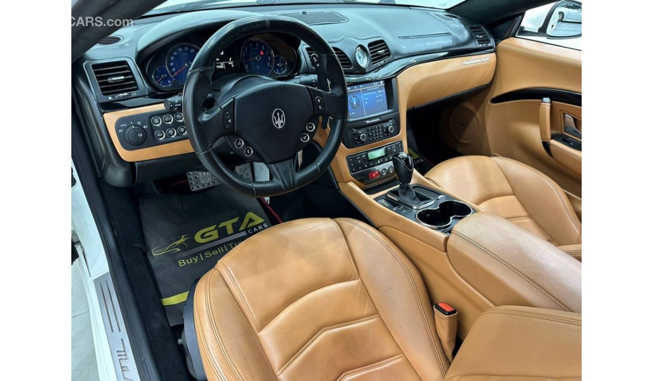 Maserati Granturismo 2015 Maserati GranTurismo Sport(Full Option), Service History, GCC