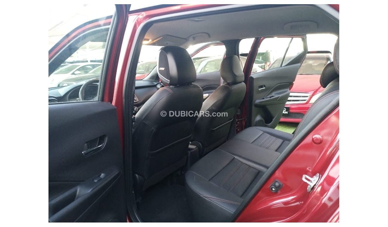 Nissan Kicks 2019 model, imported 1600 cc, red / black color, cruise control, alloy wheels, sensors, rear camera,