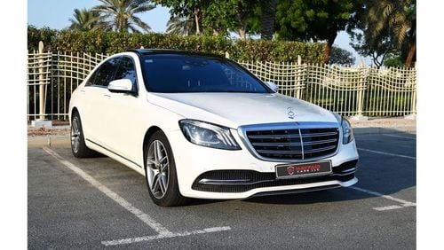 Mercedes-Benz S 550 0% DP- ACCIDENT FREE - UNLIMITED KM WARRANTY - MERCEDESE S560 4-MATIC LEXURY 2018  - JAPANESE SPECS