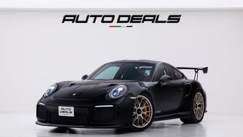 بورش 911 RS Weissach | GCC - Warranty - Full Service History - Very Low Mileage | 3.8L F6