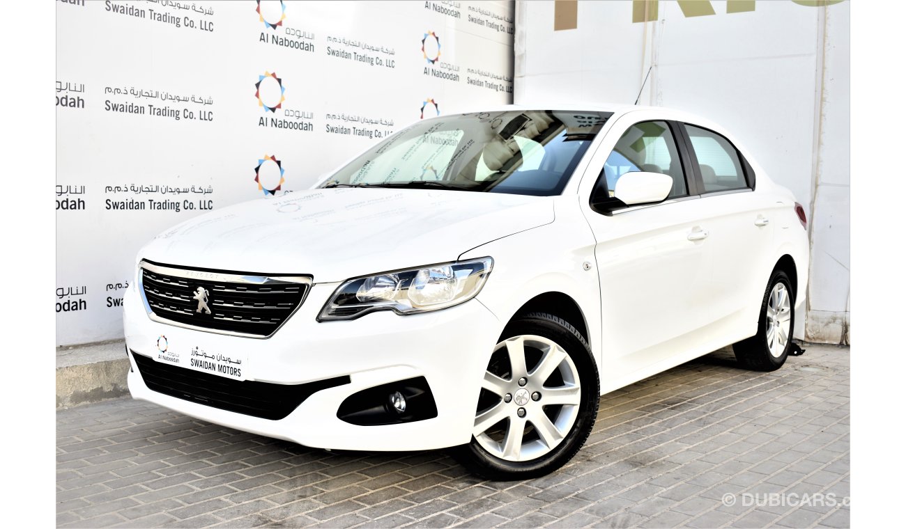 Peugeot 301 AED 529 PM | 1.6L ALLURE 2019 GCC DEALER WARRANTY