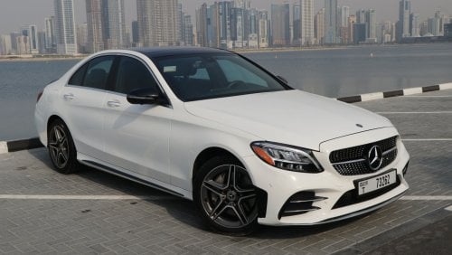 مرسيدس بنز C 300 4MATIC- 2020 - 360 Cameras - Excellent Condition - Low Mileage.