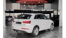 Audi Q3 AED 1,600 P.M | 2015 AUDI Q3 35 TFSI QUATTRO 2.0 L | GCC |