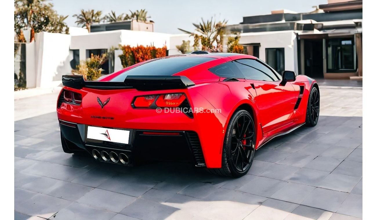 Chevrolet Corvette Grand Sport AED 4430 PM | CORVETTE C7 GRAND COUPE 2017 | GCC | TOP RANGE | LADY DRIVEN