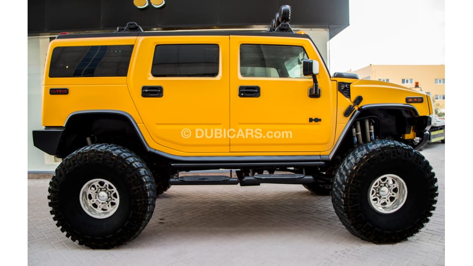 Hummer h2 yellow