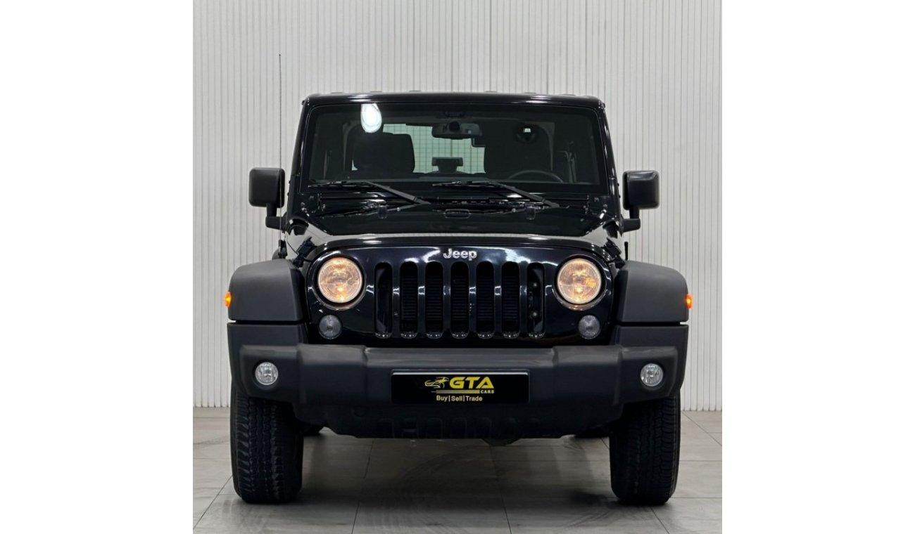 Jeep Wrangler 2017 Jeep Wrangler Rubicon, 1 Year Unlimited KM Warranty, Full Service History, GCC